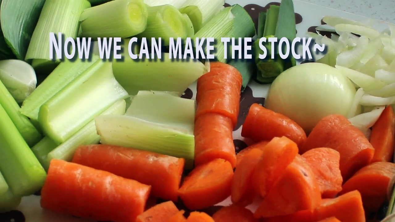 How To Make Stock~ Chicken & Vegetable Stock