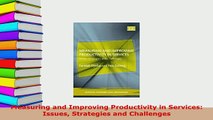 Download  Measuring and Improving Productivity in Services Issues Strategies and Challenges PDF Full Ebook