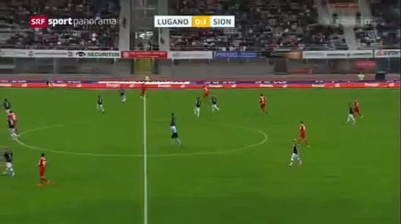FC Lugano 0:4 FC Sion Runde 26 2015/16