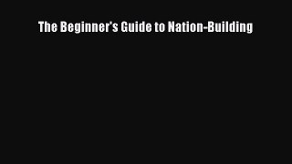 Read The Beginner's Guide to Nation-Building Ebook