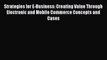 Read Strategies for E-Business: Creating Value Through Electronic and Mobile Commerce Concepts
