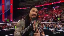 Roman Reigns is confronted by Kevin Owens, AJ Styles, Sami Zayn & Chris Jericho- Raw, Apr. 4,. 2016