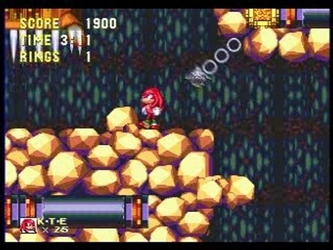 Lava Reef Zone Act 1 Knuckles