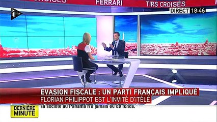 Florian Philippot, vice-président du FN, affirme que ni son parti ni Marine Le Pen n'ont de compte au Panama