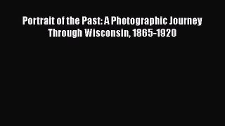 PDF Portrait of the Past: A Photographic Journey Through Wisconsin 1865-1920  EBook