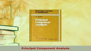 Download  Principal Component Analysis Free Books