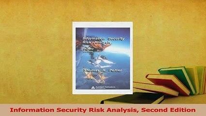 Read  Information Security Risk Analysis Second Edition Ebook Free