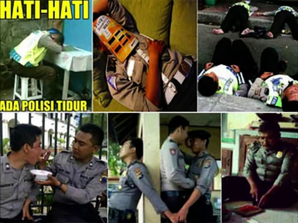 POLISI LUCU DI JAMIN NGAKAK