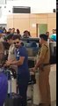 Mob Chants Kohli Kohli & MS Dhoni at Airport after India Vs West Indies 2016 Match