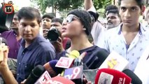 Pratyusha Banerjee Funeral - Ajaz Khan FIGHT With Media