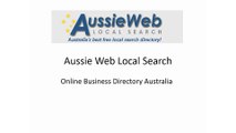 Online Business Directory Australia -  AussieWeb Pty Ltd