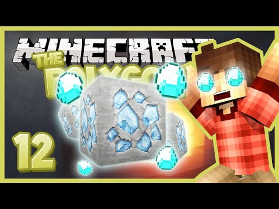 Minecraft 1.8 The Polygon SMP "CRAZIEST MINING SESSION EVER!!" Ep.12 w/LOGinHDi
