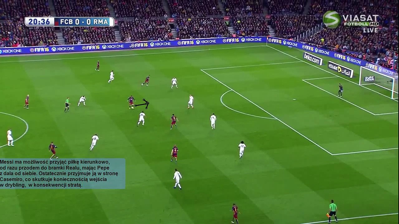 Messi - przyjęcie i decyzyjność