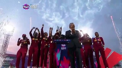 West Indies celebrate