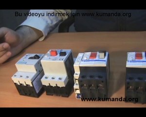Elektrik Eğitim Videosu - Motor Koruma Şalteri -  www.kumanda.org