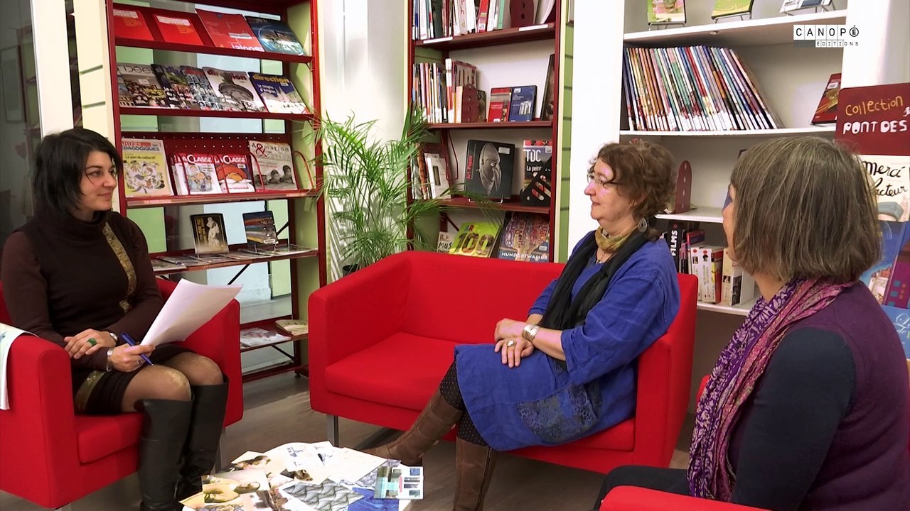 Interview autour de la Dentellière et de la Laitière de J. Vermeer et de l'album Pont des arts, Anna et Johanna (version longue)