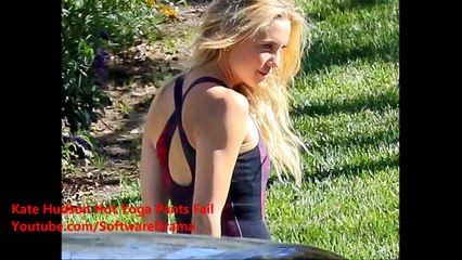 Kate Hudson Hot Yoga Pants Fail