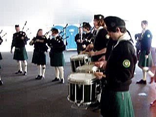 Shamrock Club Color Guard, Pipes and Drums