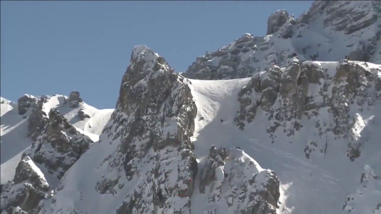 Une descente spectaculaire aux "Open Faces Freeride Series"