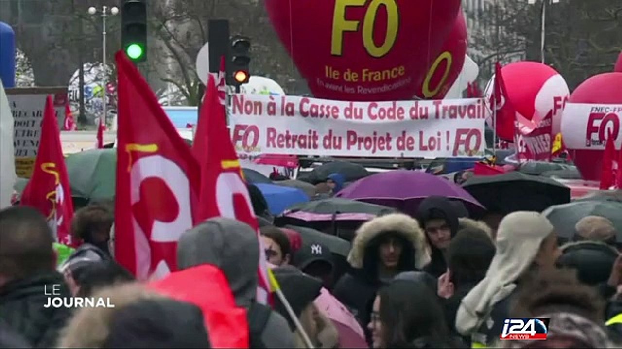 Loi Travail: Cinquième Nuit Debout à Paris