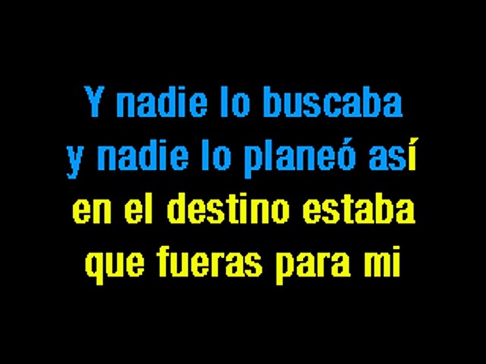 karaoke Amor del Bueno . Reyli