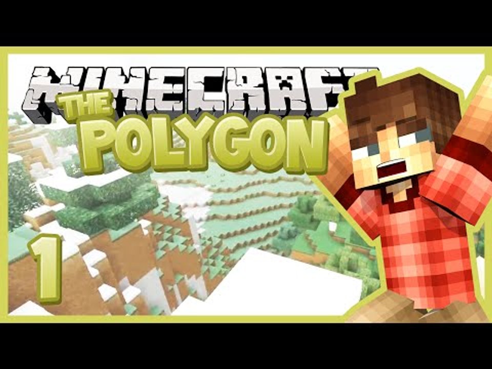 Minecraft 1.8 The Polygon SMP "THE REAL START!" Ep.1 w/LOGinHDi