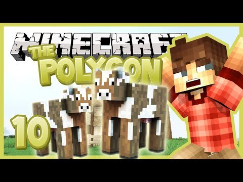 Minecraft 1.8 The Polygon SMP COW SHIFT! Ep.10 w/LOGinHDi