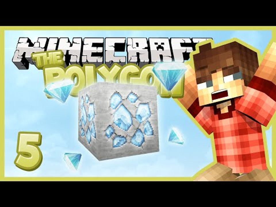 Minecraft 1.8 The Polygon SMP "DIAMONDS!!" Ep.5 w/LOGinHDi