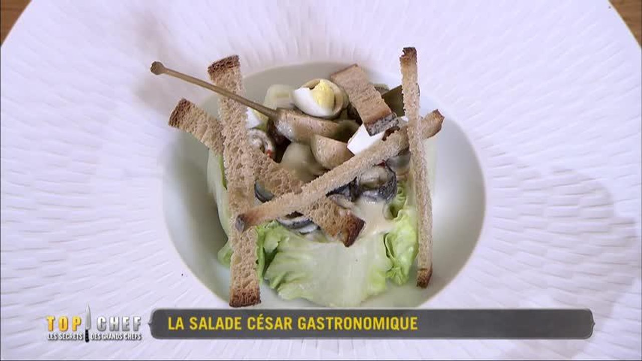 La salade César gastronomique