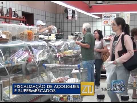09-12-2014 - FISCALIZAÇÃO AÇOUGUES E SUPERMERCADOS - ZOOM TV JORNAL