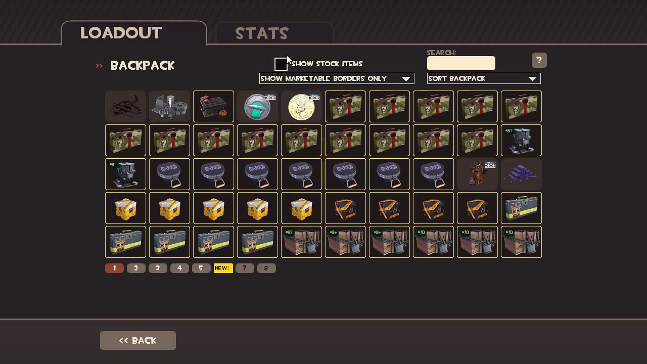 My tf2 backpack