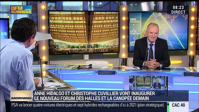 L'idée de la Canopée est de permettre au Forum des Halles de s'ouvrir sur Paris , Christophe Cuvillier - 05/04