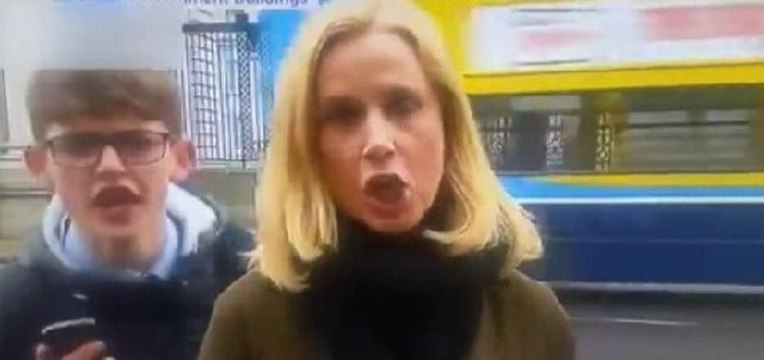 Canlı yayında küfür... Muhabir neye uğradığını şaşırdı