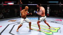 EA SPORTS UFC 2 Gameplay: BJ Penn vs CM Punk