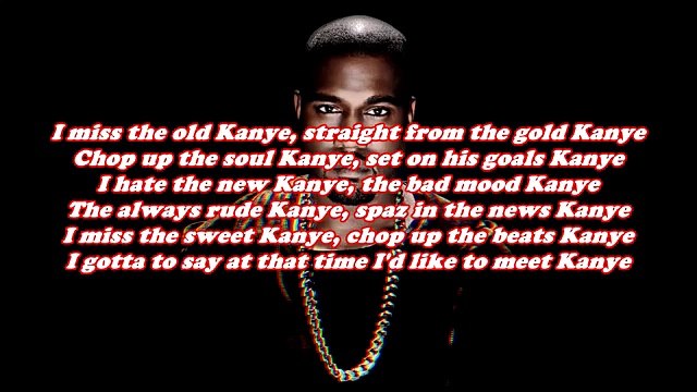 Kanye West - I Love Kanye (Music Lyrics)