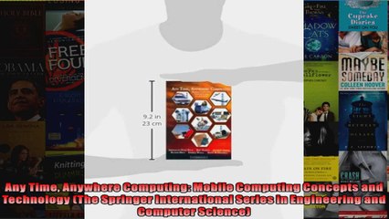 Скачать видео: DOWNLOAD PDF  Any Time Anywhere Computing Mobile Computing Concepts and Technology The Springer FULL FREE