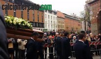 Milano, l'ultimo saluto a Cesare Maldini