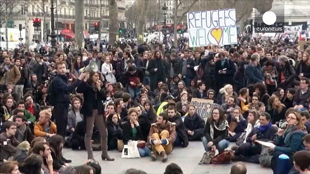 Weiter studentenproteste gegen arbeitsmarktreform in frankreich