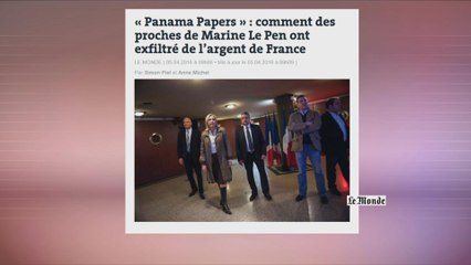 Des proches de Marine Le Pen visés par les "Panama Papers"