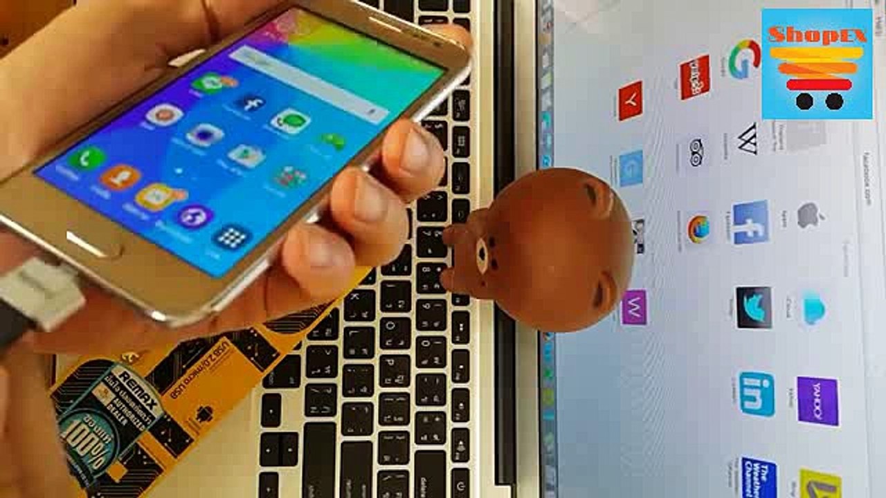 RE MAX OTG Micro To USB Adapter Smart Connection Kit Adapter Card Reader USB port Shopex.pk