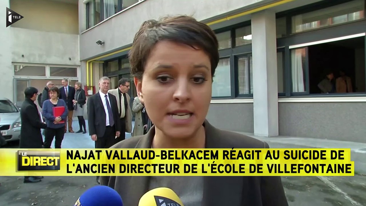 Najat Vallaud-Belkacem : "Je pense aux familles des victimes qui n'auront pas de réponses lors d'un procès"