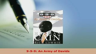PDF  999 An Army of Davids  Read Online