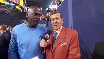 2016 National Championship  Michael Jordan interview