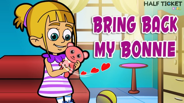 My Bonnie Lies Over The Ocean | Nursery Rhymes Songs With Lyrics | Kids Songs