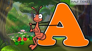 Alphabets For Children | Learn Alphabets | Alphabet A