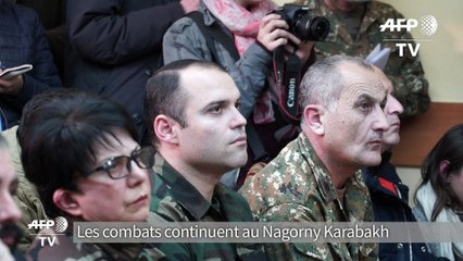 Nagorny Karabakh: les combats continuent