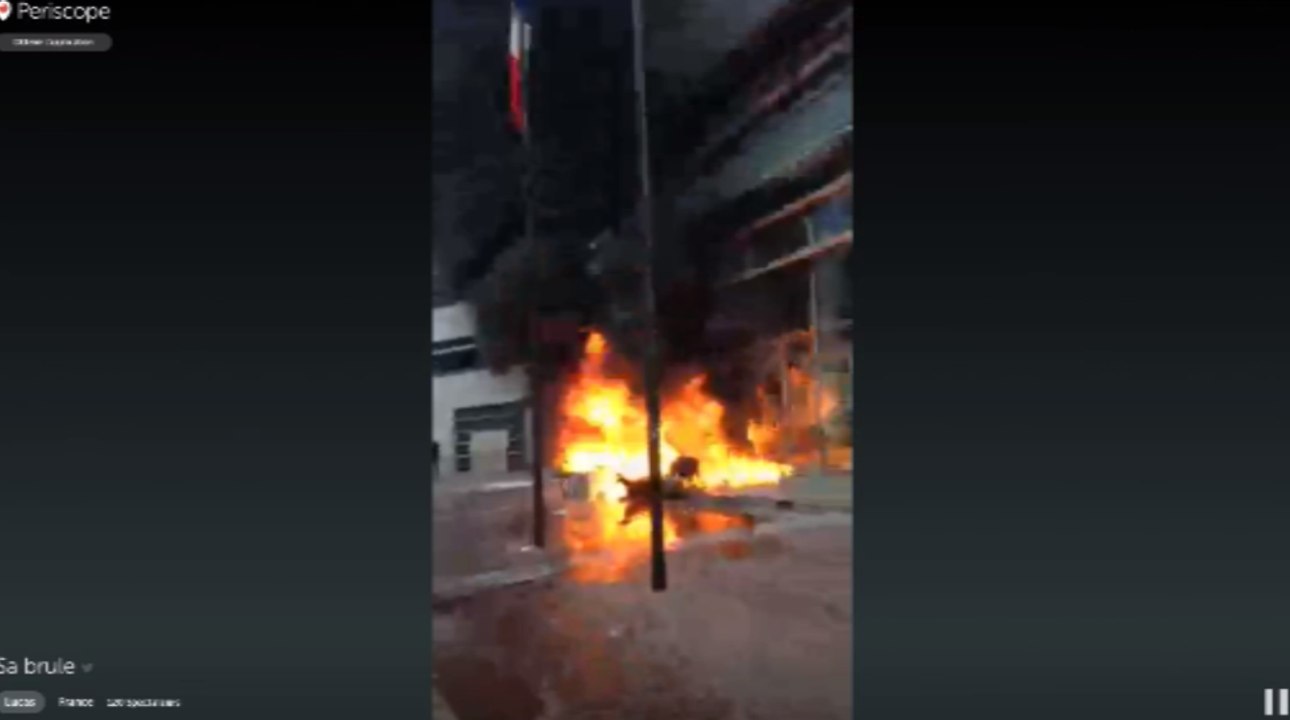 Loi Travail : des jeunes mettent le feu à un lycée de Levallois-Perret