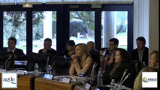 AGDE 2016 - CONSEIL D'AGGLO CAHM du 4 AVRIL 2016 - 1° Partie