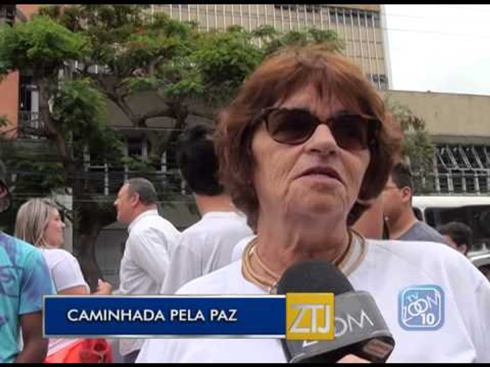 05-12-2014 - CAMINHADA PELA PAZ - ZOOM TV JORNAL