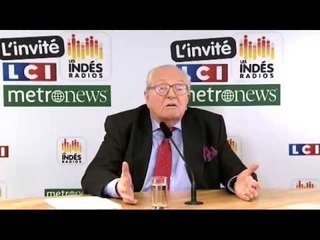 Jean-Marie Le Pen-15 à 20 millions d'étrangers en France terreau du terrorisme